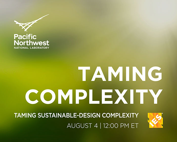 Webinar: Taming Sustainable-Design Complexity