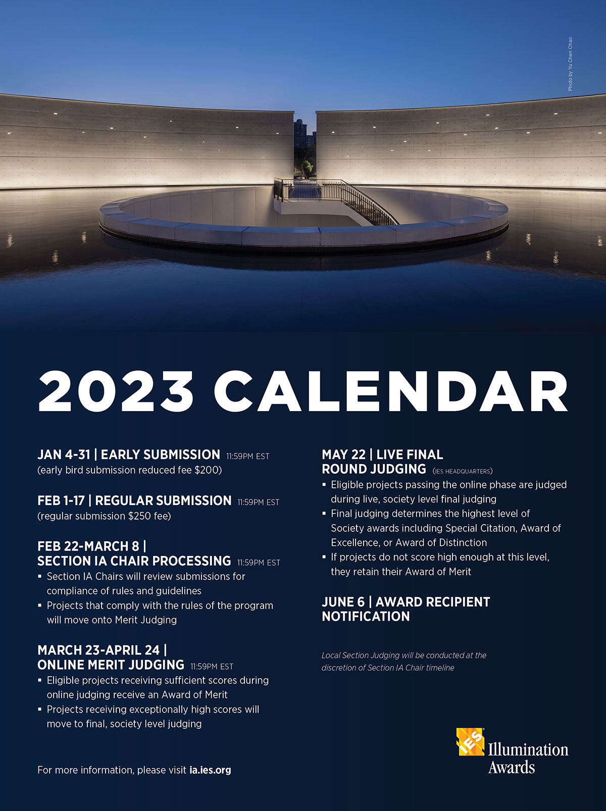2023 Illumination Awards Calendar